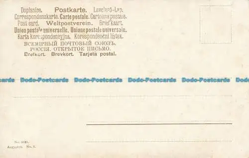 R034869 Alte Postkarte. Ägyptische Szene