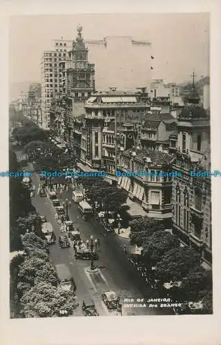 R034911 Rio de Janeiro. Avenida Rio Branco. Wessel