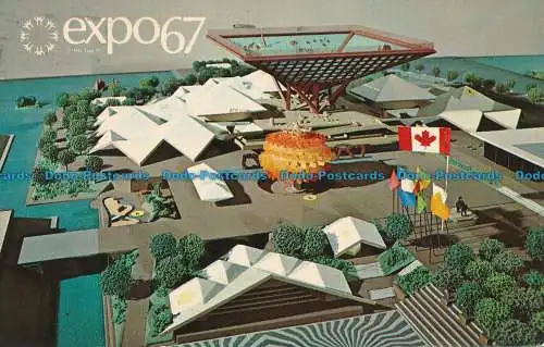 R035325 Expo 67. Montreal. Kanada. Kanada Pavilion. 1967