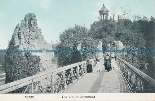 R034926 Paris. Die Buttes Chaumont