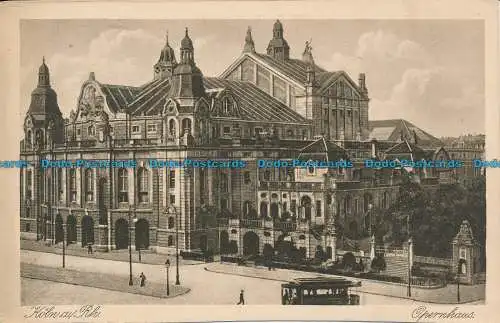 R034976 Koln a. Rhein. Opernhaus. J.G. Schmitzsche