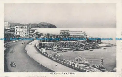 R034999 Genua. Lido d Albaro. Cali