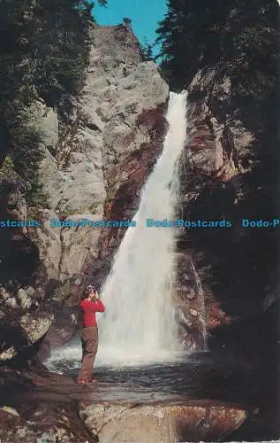 R035430 Grüße aus dem Pocono-Gebirge. Wasserfall. Dexter Presse