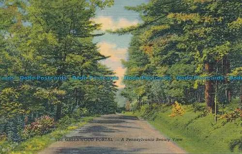 R035431 Das Greenwood-Portal. Eine schöne Aussicht auf Pennsylvania