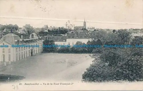 R035615 Rambouillet. Vom Turm Franz I. aus gesehen