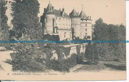 R035634 Chastellux. Das Schloss. Levy und Neurdein vereint. Nr. 3