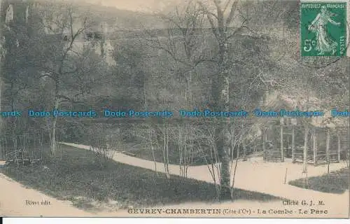 R035637 Gevrey Chambertin. La Combe. Der Park. 1917