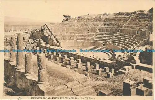 R035749 Römische Ruinen von Timgad. Das Theater