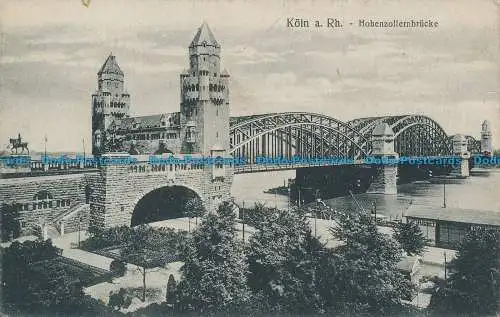 R035767 Koln a. Rhein. Hohenzollernbrucke