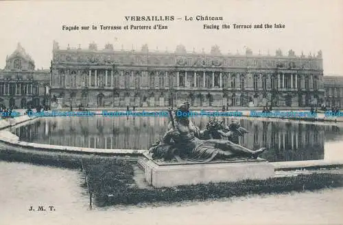 R035800 Versailles. Mit Blick auf Terrasse und See