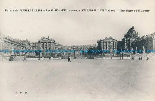 R035802 Schloss Versailles. Das Tor der Ehre