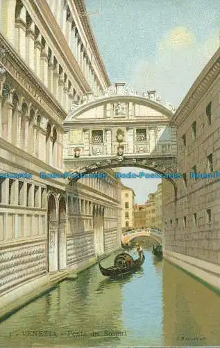 R035824 Venedig. Seufzerbrücke. Nr. 3