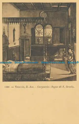 R035835 Venedig. R. Akademie. Carpaccio. Traum von St. Ursola