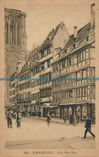 R035876 Straßburg. Rue Merciere. Nr. 380