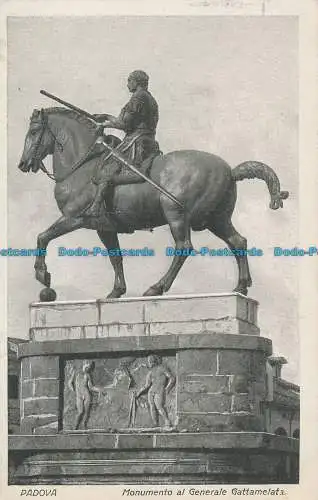 R035965 Padua. Denkmal für General Gattamelata. Palatin