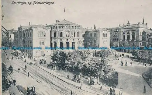 R035998 Stortinget og Frimurerlogen