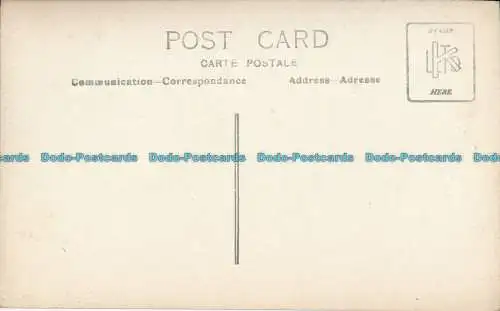 R000109 Alte Postkarte. Haus und Bäume