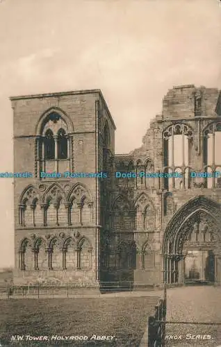 R000463 N.W. Turm. Holyrood Abbey.Knox