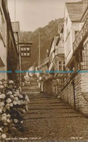 R000489 High Street. Clovelly. Judges Ltd. Nr. 7522