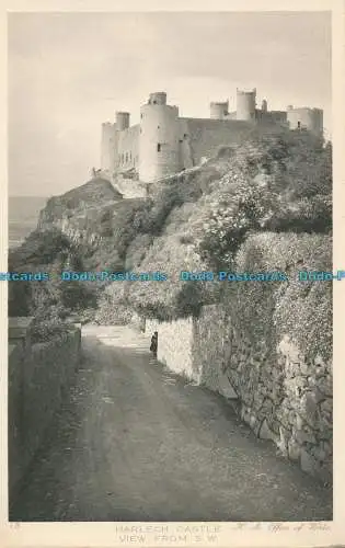 R000686 Burgblick Harlech von S.W.H.M. Bauamt