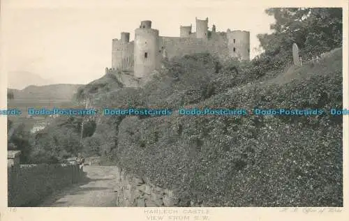 R000694 Schlossblick Harlech von S.W.H.M. Bauamt