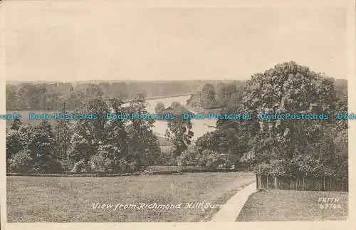 R000441 Blick vom Richmond Hill. Frith. Nr. 43746. 1954