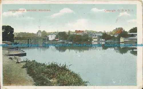 R000531 Caversham Bridge. Lesen. G.D und D.L. 1907