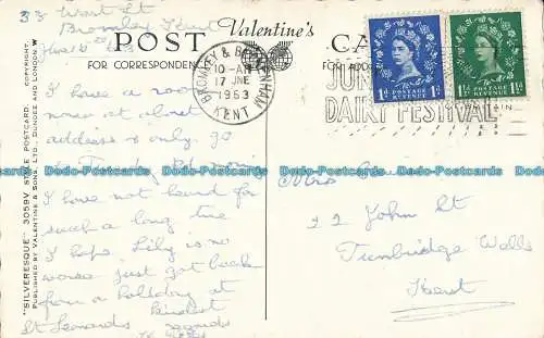 R000580 rund um Sussex. Multi-View. Valentinstag. Silber. 1963