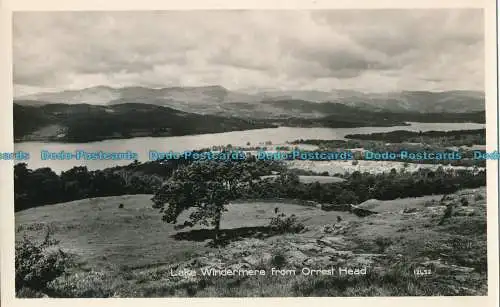 R000626 Lake Windermere von Orrest Head. Fotopräzigkeit. RP