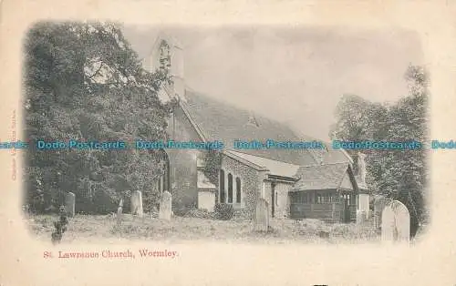 R000802 St. Lawrence Kirche. Wormley. Chester Vaugham