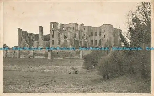 R000662 Kenilworth Castle aus dem Echofeld. J.J. Ward