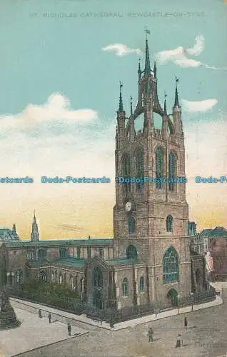 R000986 Nikolauskathedrale. Newcastle auf Tyne. 1910. B. Hopkins