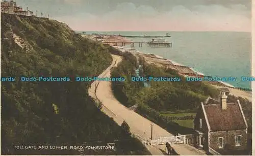 R000858 Mauttor und untere Straße. Folkestone. 1926