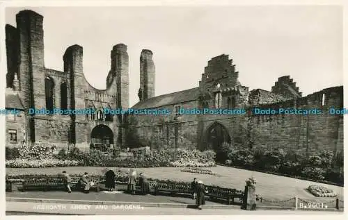 R001084 Arbroath Abbey and Gardens. Valentinstag. Nr. B.9601. RP