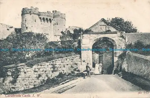 R001101 Carisbrooke Castle. I.W. 1904