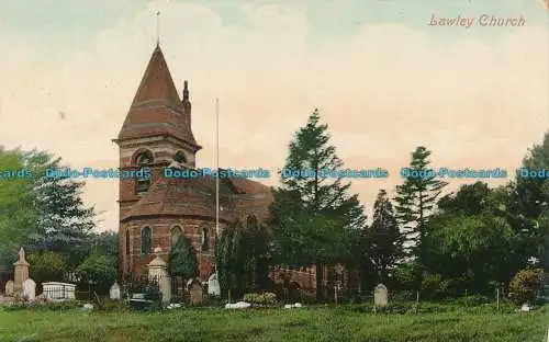 R001237 Lawley Church. T. Weaver. 1909