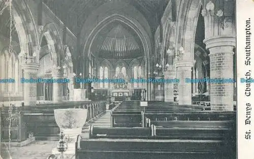 R001240 Kirche St. Denys. Southampton. 1905