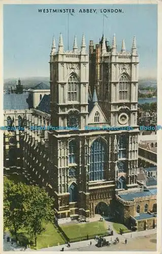 R001470 Westminster Abbey. London. Dennis. 1954