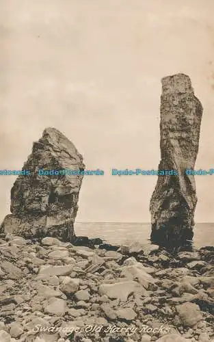 R001478 Schwanage. Alte Harry Rocks. Frith. Nr. 40317