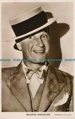 R001751 Maurice Chevalier. Paramount Pictures. RP