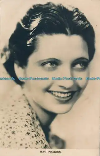 R001752 Kay Francis. Film wöchentlich