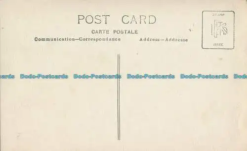 R001796 Alte Postkarte. Haus