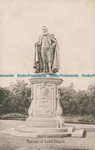 R001567 Statue von Lord Ripon. Philco