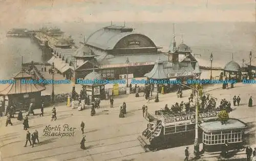 R001837 North Pier. Blackpool. Miss L. Maurice