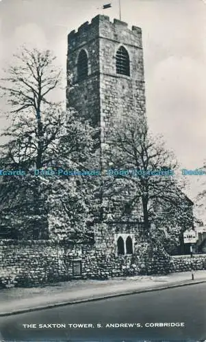 R001962 Der Saxton Tower. S. Andrews. Corbridge. R.G. Malden. RP. 1973