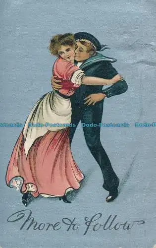 R001870 Weitere folgen. Frauen und Männer tanzen. 1909