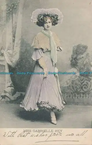 R001668 Miss Gabrielle Rey. Imperium. 1904