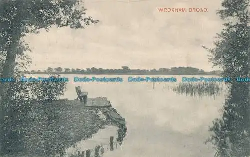 R001899 Wroxham Broad. 1904