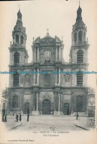 R002041 Nancy. Die Kathedrale. Zusammen. Nr. 130