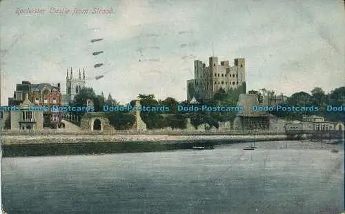 R002204 Rochester Castle von Strood. Hartmann. 1945